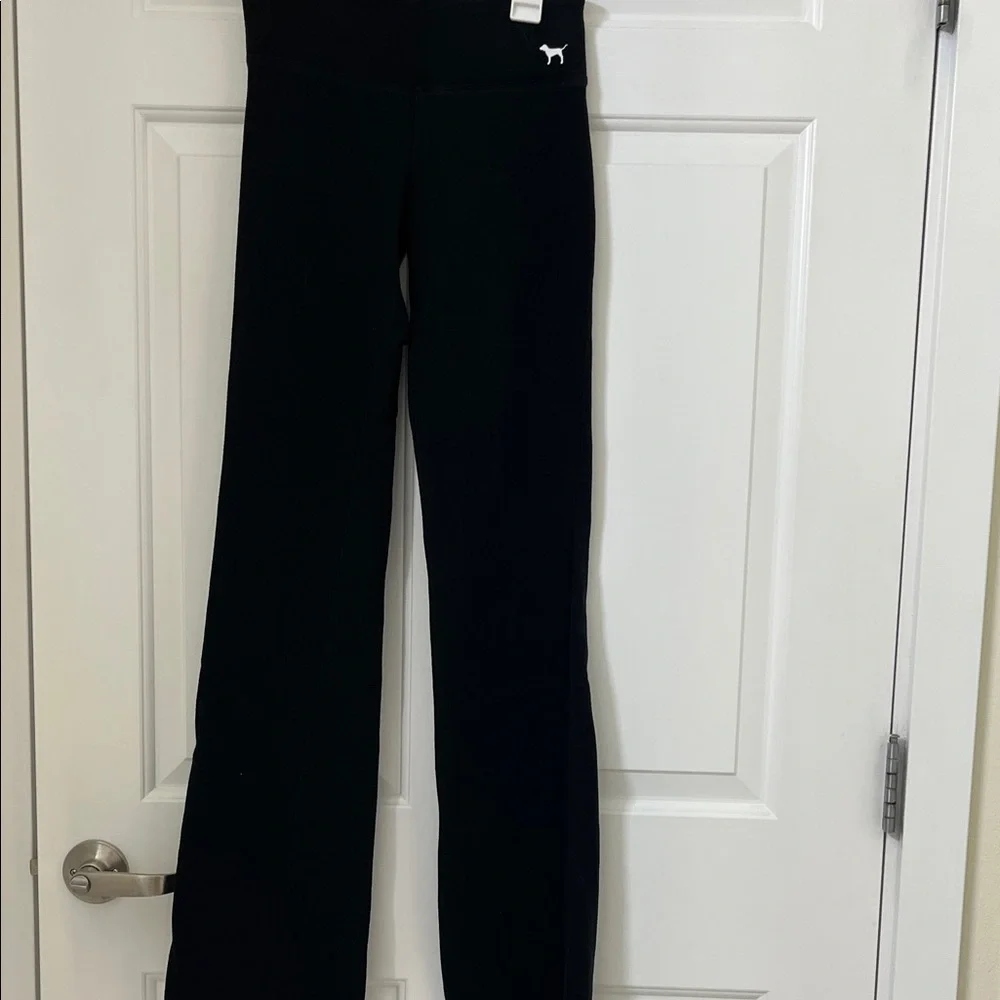 PINK Victoria's Secret Black Yoga Leggings xs - Picture 1 of 4